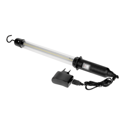 Akumulatorowa lampa warsztatowa 8,5W, 500lm, IP44, 6000K, Li-ion 800mAh