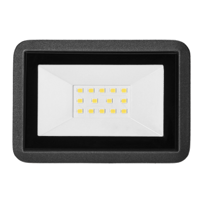 FARO LED naświetlacz 10W, 800lm, IP65, 4000K, aluminium + szkło
