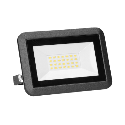 FARO LED floodlight 20W, 1600lm, IP65, 4000K, aluminum + glass