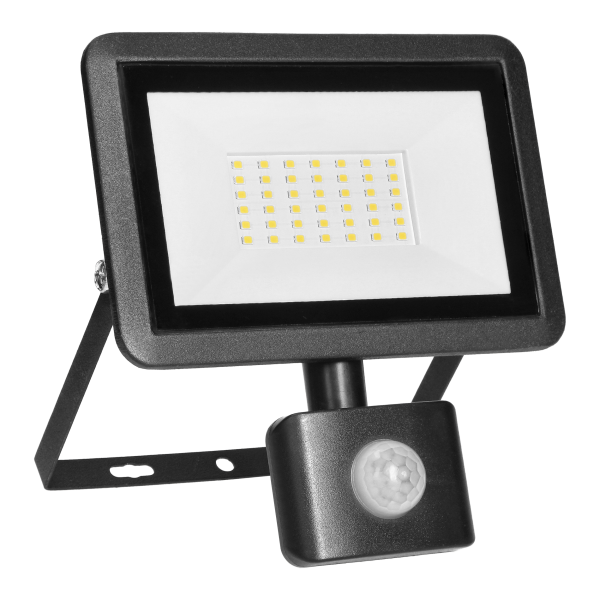 FARO S LED floodlight with PIR 30W, 2400lm,...