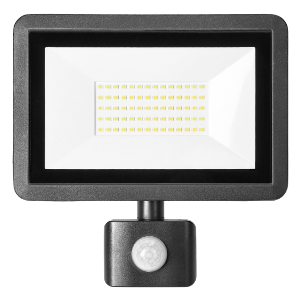 FARO S LED naświetlacz z PIR 50W, 4000lm, IP44,...