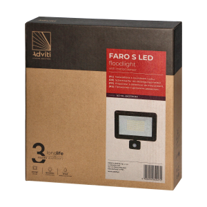 FARO LED, floodlight with PIR motion sensor, 100W,... 2