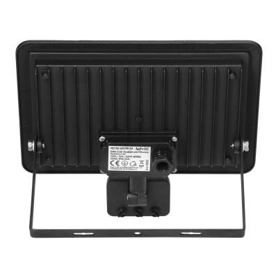 FARO S LED 100W naświetlacz z PIR 8000lm, IP44, 4000K, aluminium + szkło 