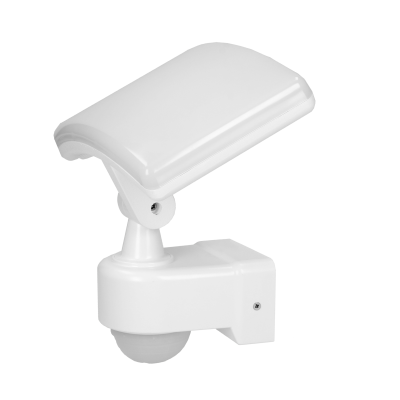 TOS LED 30W garden floodlight with PIR, 2200lm, IP65, 4000K, PC, white