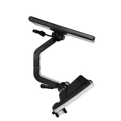 SOLIS LED 10W,  naświetlacz solarny z czujnikiem ruchu PIR, 1200lm, IP54, 4000K, 3000 mAh, czarny