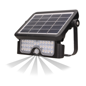 LUX LED 5W solar floodlight with motion sensor, 500lm,...