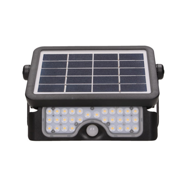LUX LED 5W solar floodlight with motion sensor,...