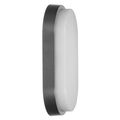 NEFRYT LED 10W, garden luminaire, 800lm, IP54, 4000K, grey