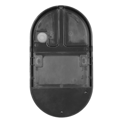 NEFRYT LED 10W, oprawa ogrodowa z czujnikiem ruchu PIR, 800lm, IP54, 4000K, szara