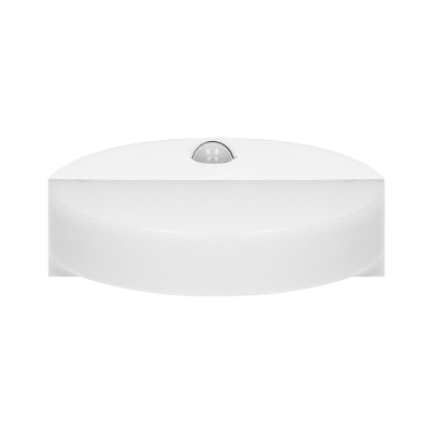 HALIT LED garden luminaire 10W with PIR motion sensor 140°, 600lm, IP65, 4000K, IK10, white