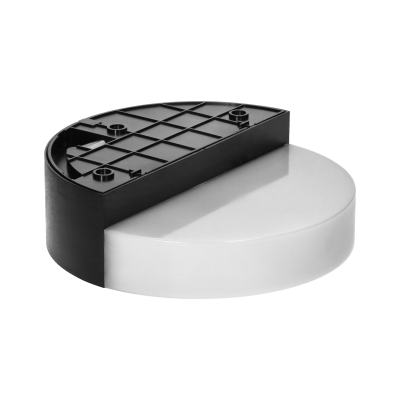 HALIT LED garden luminaire 10W, white with PIR motion sensor 140°, 600lm, IP65, 4000K, IK10, black