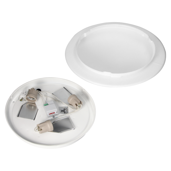 LUBA luminaire 3xE27 with a microwave motion...