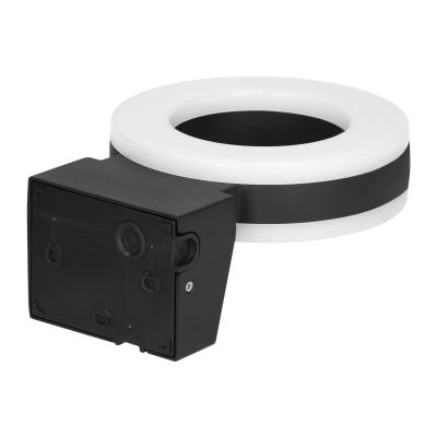 HOWLIT LED 20W, garden luminaire with motion sensor, 1800lm, IP65, 4000K, black