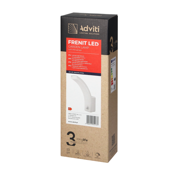 FRENIT LED 20W, garden luminaire with motion...