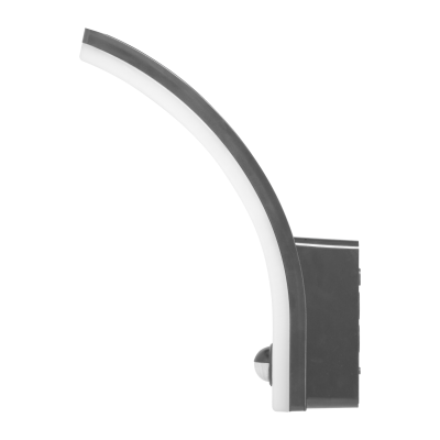 FRENIT LED 20W, garden luminaire with motion sensor, 2000lm, IP65, 4000K, dimmer, grey