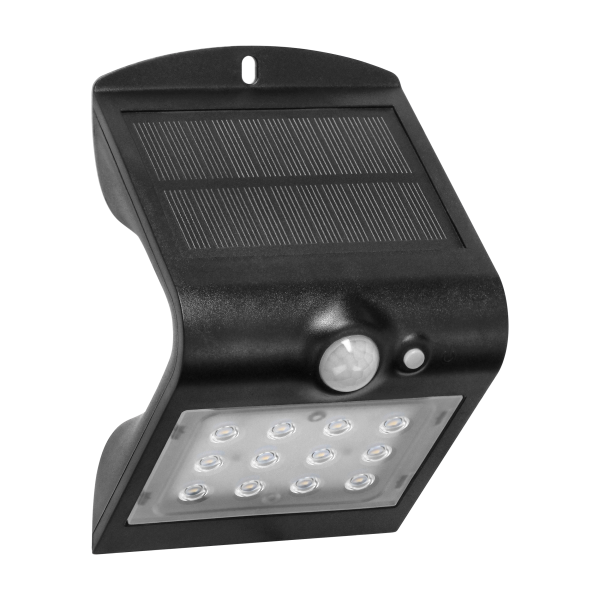 LED solar garden lamp SILOE with motion sensor,...