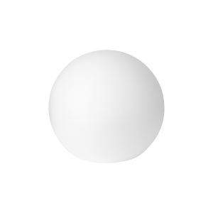 LUNA S oprawa ogrodowa kula 1xE27, 1x40W, IP44, biała, Ø 300