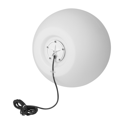 LUNA M garden light ball 1xE27, 1x60W, IP44, white, Ø 450
