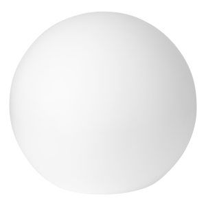 LUNA L oprawa ogrodowa kula  1xE27, 1x60W, IP44, biała, Ø...