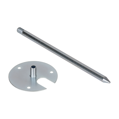 LUNA L oprawa ogrodowa kula  1xE27, 1x60W, IP44, biała, Ø 600