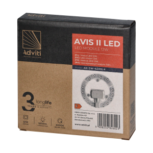 AVIS II LED light panel LED 12W, 1200lm, 4000K, Ø 137 2
