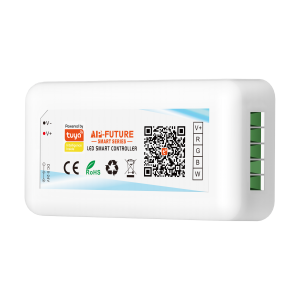 Tuya wireless LED RGBW strip controller, 5-24V 24A