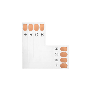 Angle LED RGB connector 10mm "L"