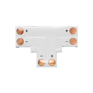 Złączka LED 8mm, trójnik "T"