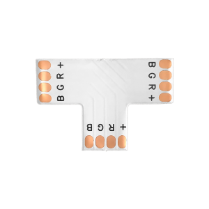 Złączka LED RGB 10mm, trójnik "T"