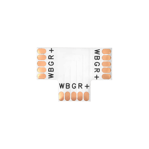 LED RGBW connector 12mm, type "T"