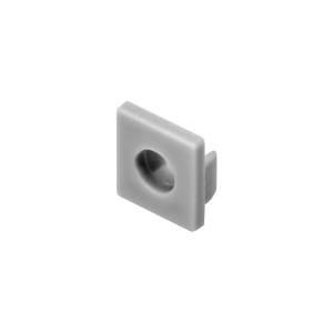 End cap for recessed profile, AD-LP-6507 series, grey