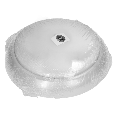 KOKO LED luminaire with PIR motion sensor, 12W, 3000K, 1100lm, white-polypropylene, matt PC diffuser, IP44, IK10