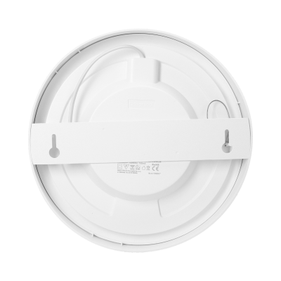 CITY LED 12W downlight, surface-mounted, round, 860lm, 3000K, white, built-in LED driver