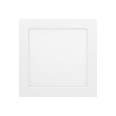 LETI LED 24W, oprawa downlight, natynkowa, kwadratowa, 1900lm, 3000K, biała, wbudowany zasilacz LED