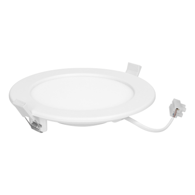 EURUS LED 12W, oprawa downlight, podtynkowa, okrągła, 860lm, 4000K, biała, wbudowany zasilacz LED
