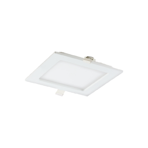 AKMAN LED 9W downlight flush-mounted, square, 530lm,...