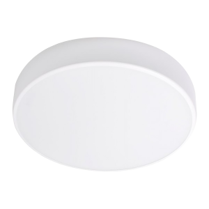 OVO plafon 6xE27, 6x24W, biała stal, klosz szklany...