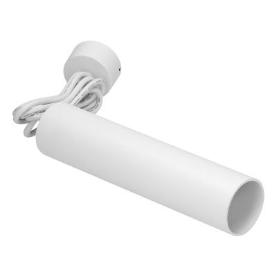 BARBRA PLR GU10 oprawa wisząca max 35W, IP20, okrągły, biały, aluminium