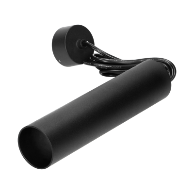 BARBRA PLR GU10 oprawa wisząca max 35W, IP20, okrągły, czarny, aluminium