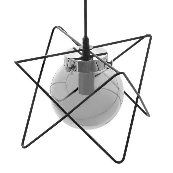 CORRADO 1P, pendant lamp, E14  max. 40W, chrome