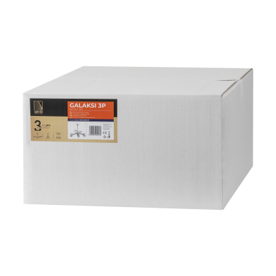 GALAKSI 3P, lampa wisząca, E14  max. 3x 40W, chrom