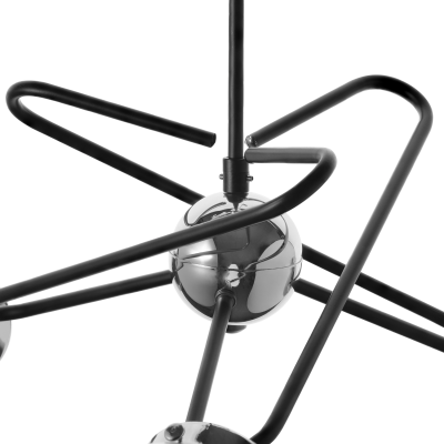 GALAKSI 3P, pendant lamp, E14  max. 3x 40W, chrome