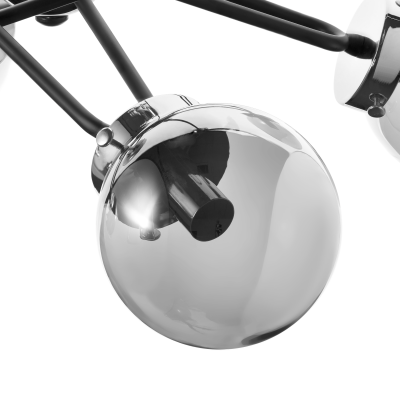 GALAKSI 6P, pendant lamp, E14  max. 6x 40W, chrome