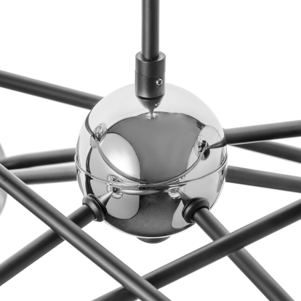 GALAKSI 6P, pendant lamp, E14  max. 6x 40W, chrome