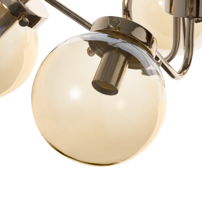 BULAT 5P, pendant lamp, E14 max. 5x40W, gold