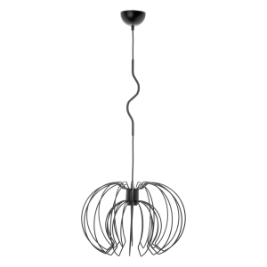 BOLA 1P, pendant lamp,  E27 max. 60W, black