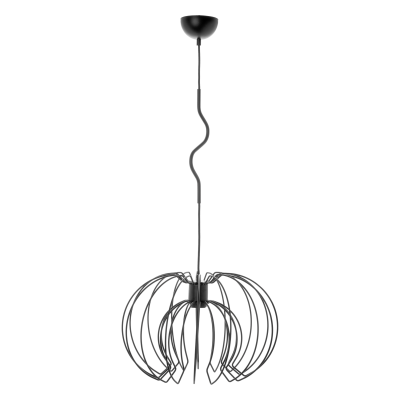 BOLA 1P, pendant lamp,  E27 max. 60W, black