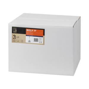 BOLA 1P, lampa wisząca, E27 max. 60W, czarna 2