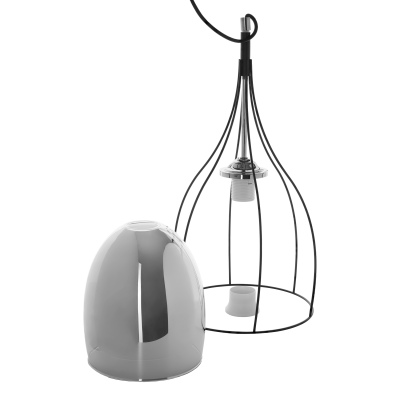 ADELE 1P, pendant lamp, E27 max. 60W, black
