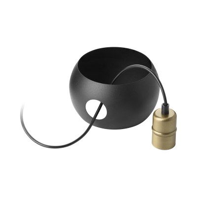 JALA 3P, pendant lamp, E27 max.15W, black